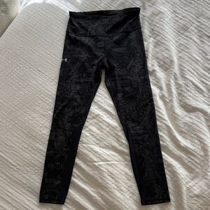Under Armour Black Patterned Leggings